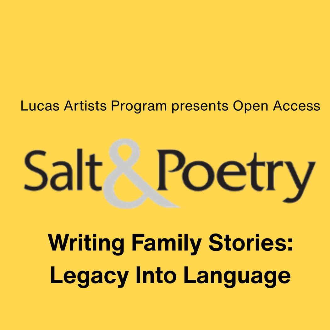 Salt & Poetry Writing Family Stories: Legacy Into Language 1