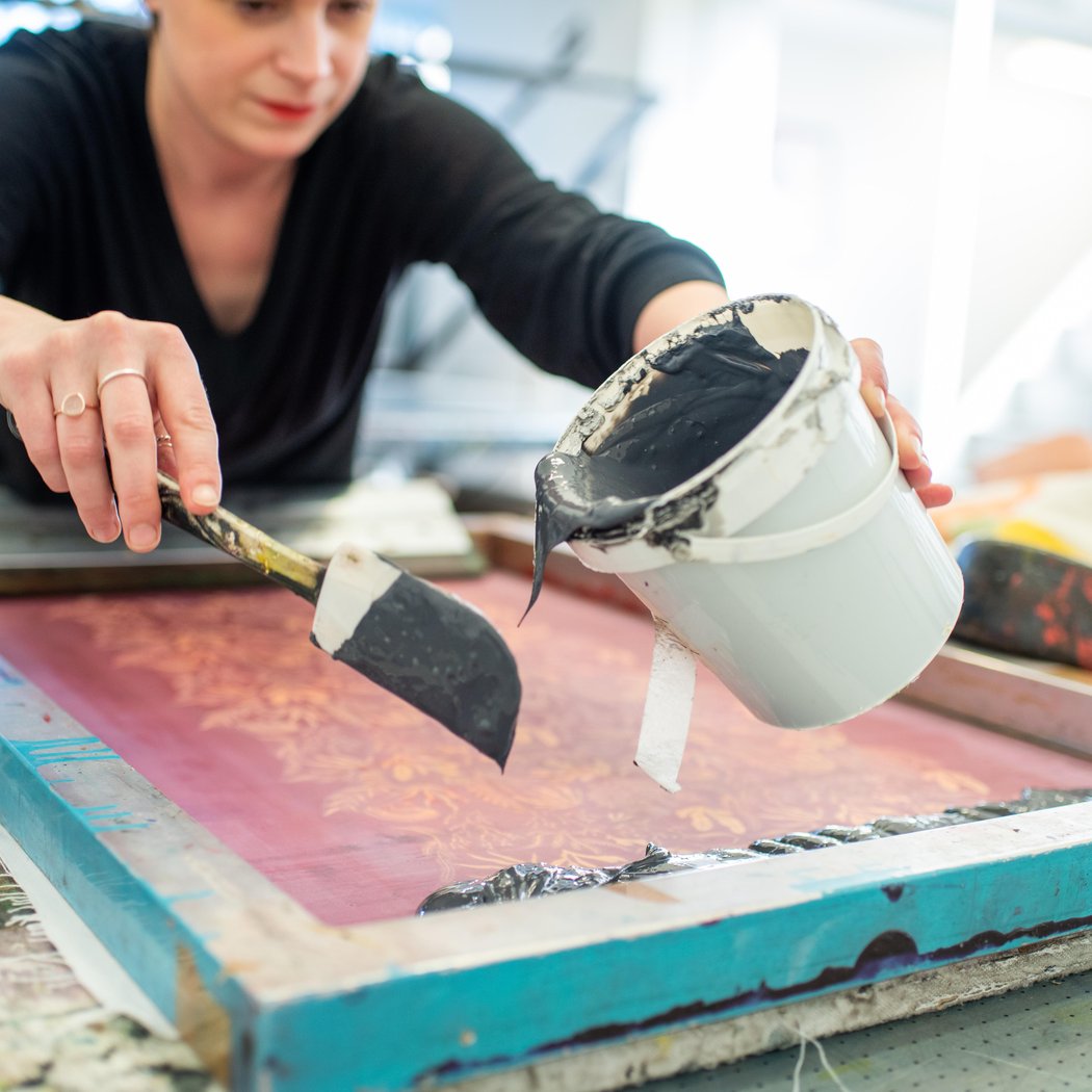 Textile Screen Printing Workshop 1