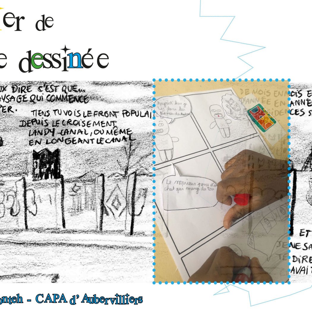 Atelier de bande dessinée Stage avec Mariama Conteh 1