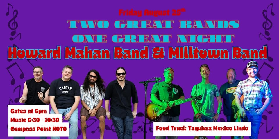 Howard Mahan Band & Milltown Band Double Bill