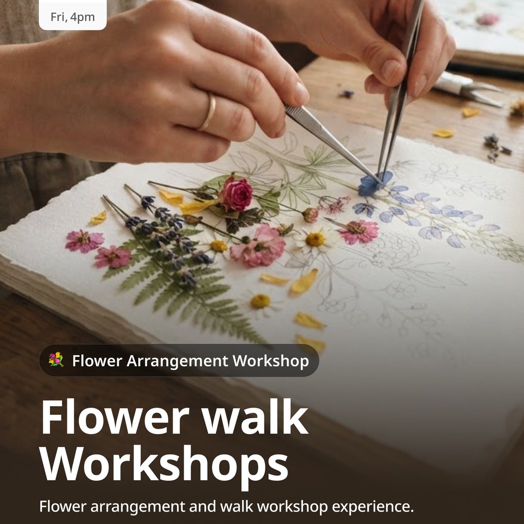 Flower Walk Workshop