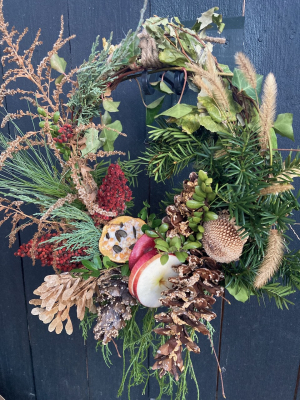 Wild Bird Wreath Workshop 1