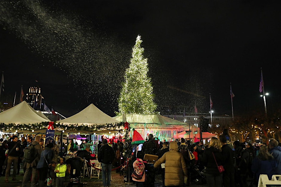 Civic Center Plaza Holiday Tree Lighting 1