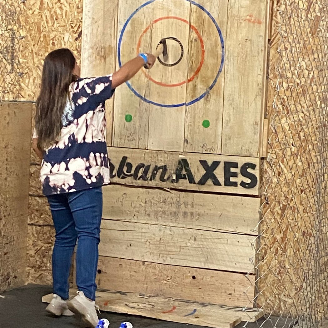 Axe Throwing at Urban Axes 1