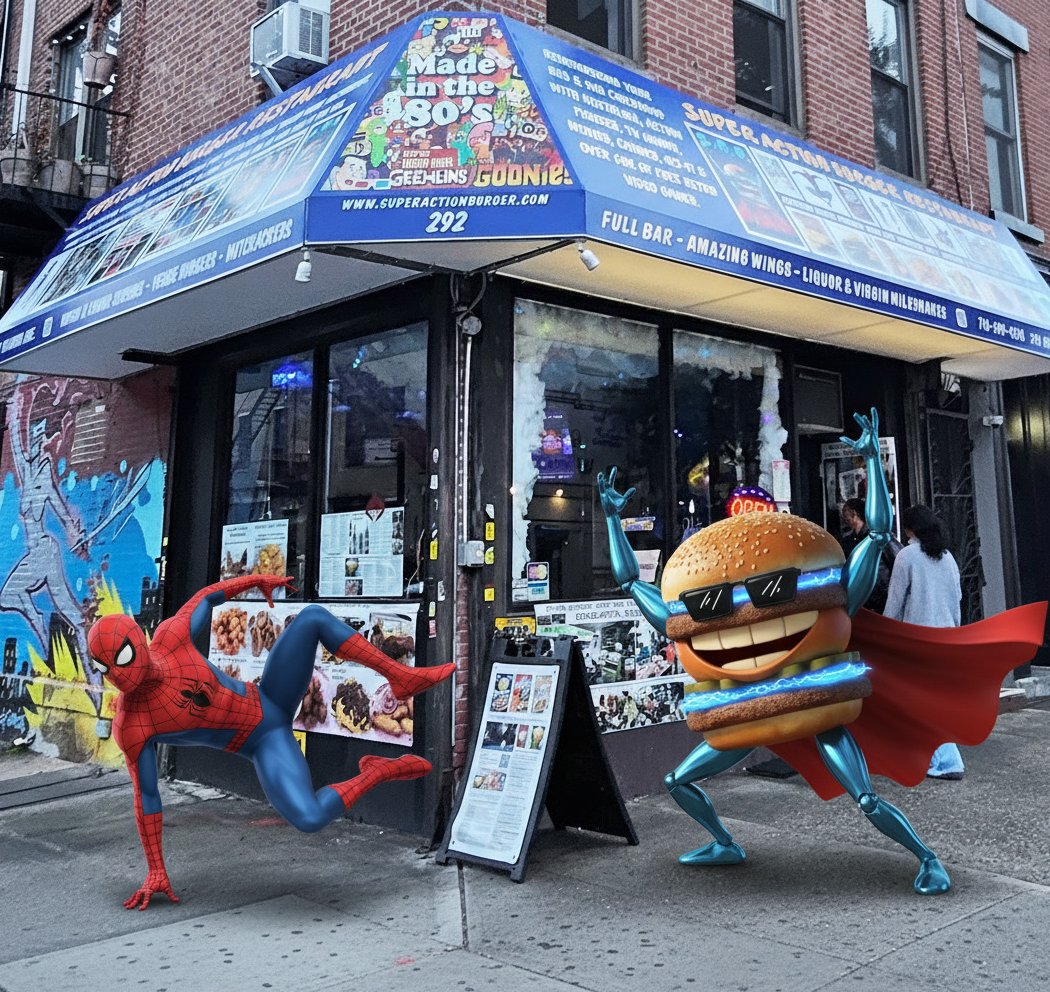 S.A.B. Super Action Burger 1
