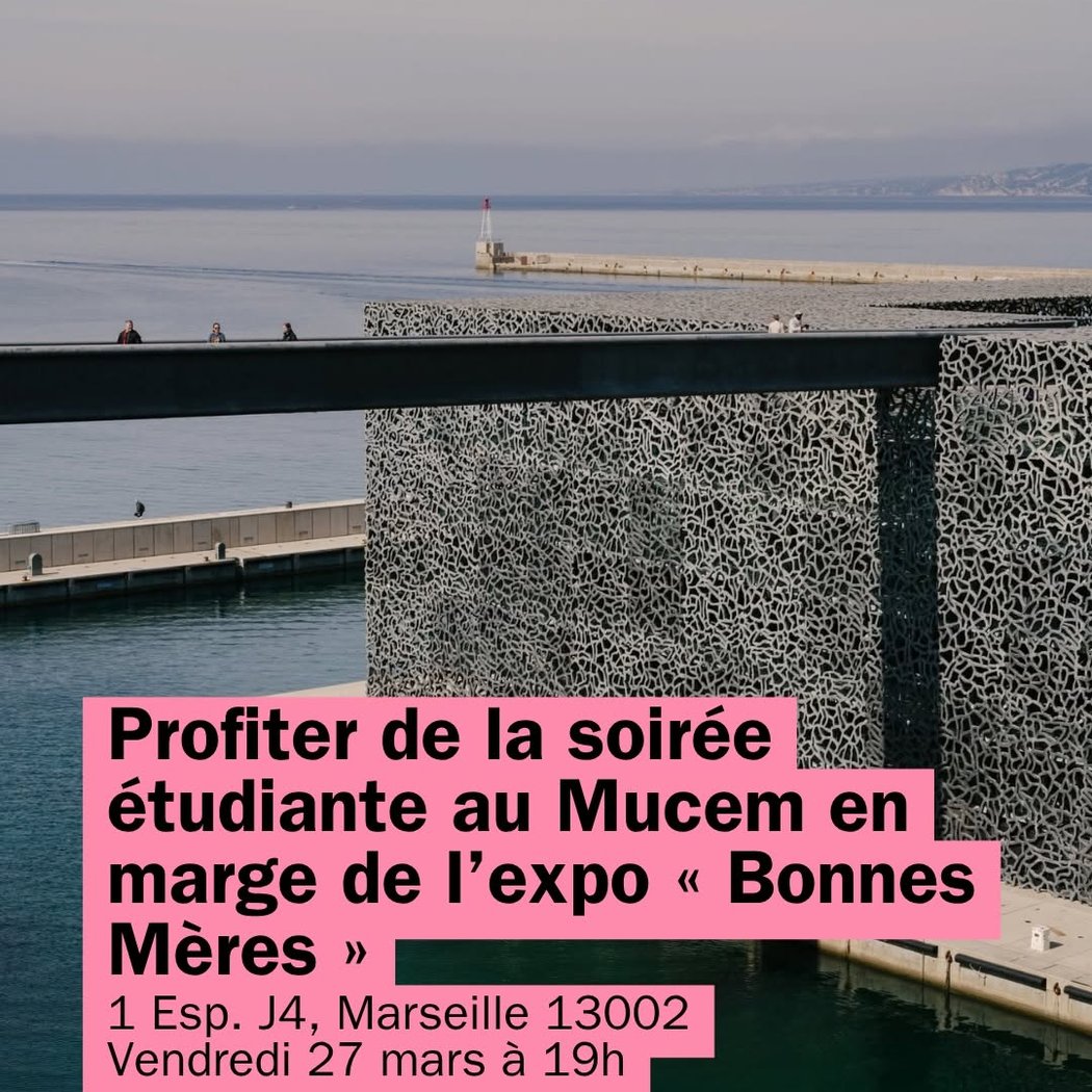 soirée étudiante en marge de l'expo « Bonnes Mères » 1
