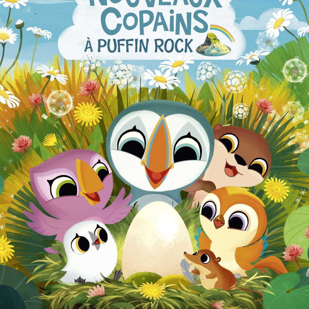 Nouveaux copains à Puffin Rock