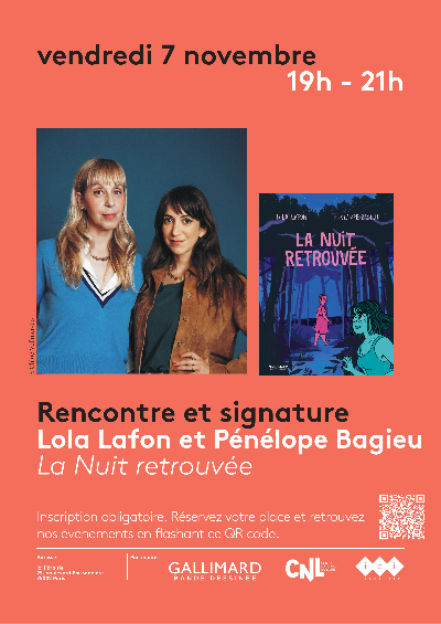 Rencontre et signature avec Pénélope Bagieu & Lola Lafon 1