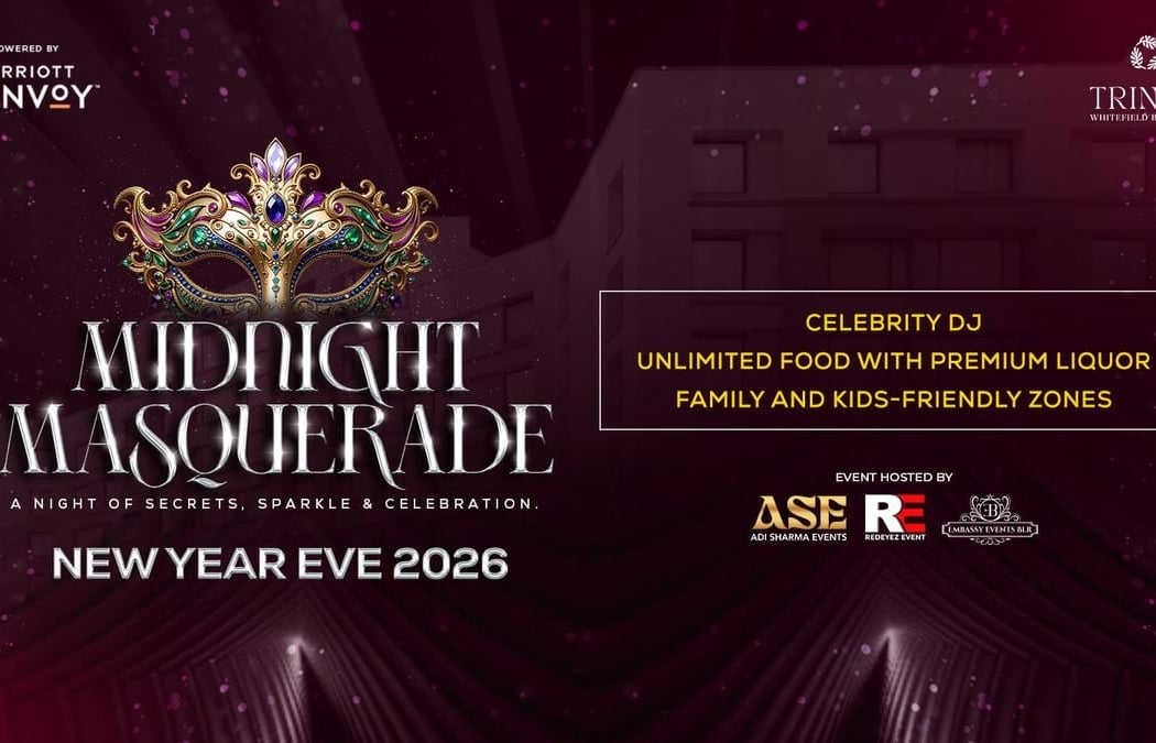 MIDNIGHT MASQUERADE - NYE 2026 1