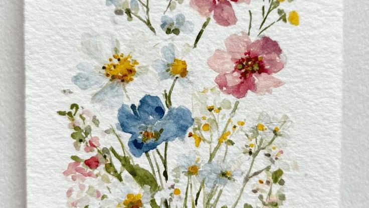 Atelier Aquarelle | Fleurs de printemps 1