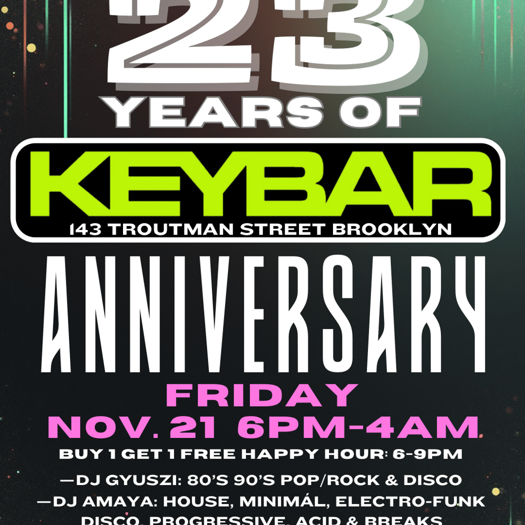 23 Years of Keybar, Anniversary Party 1