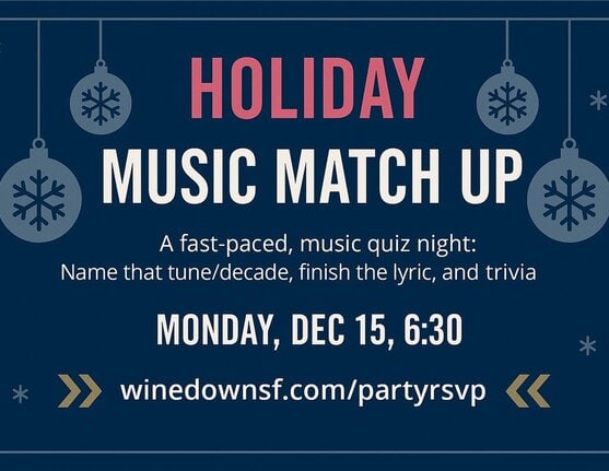 Holiday Music Match Up Quiz Night 1