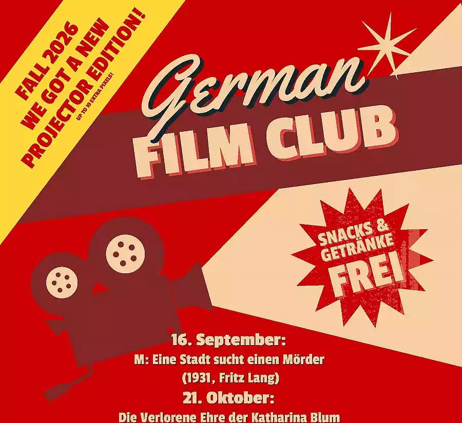 German Film Club: Die Verlorene Ehre der Katharina Blum