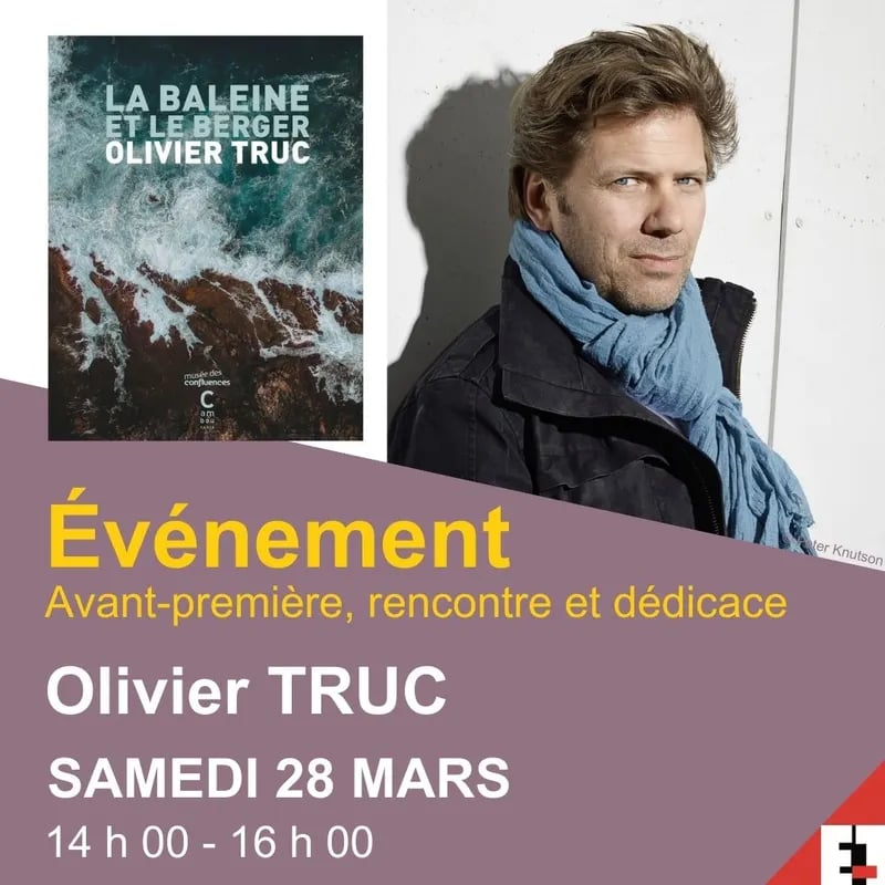 Avant-première, rencontre et dédicace avec Olivier Truc 1