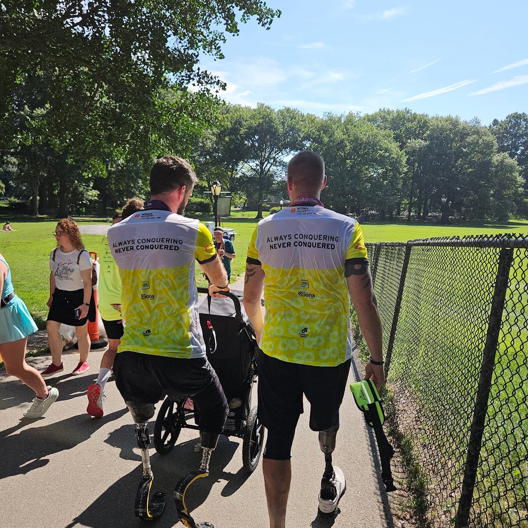 Achilles International: NYC Central Park Workout 1