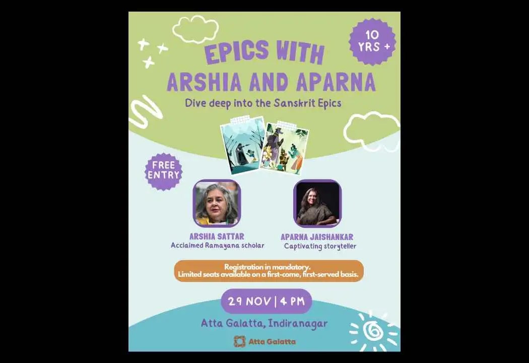 Epics with Arshia and Aparna 1