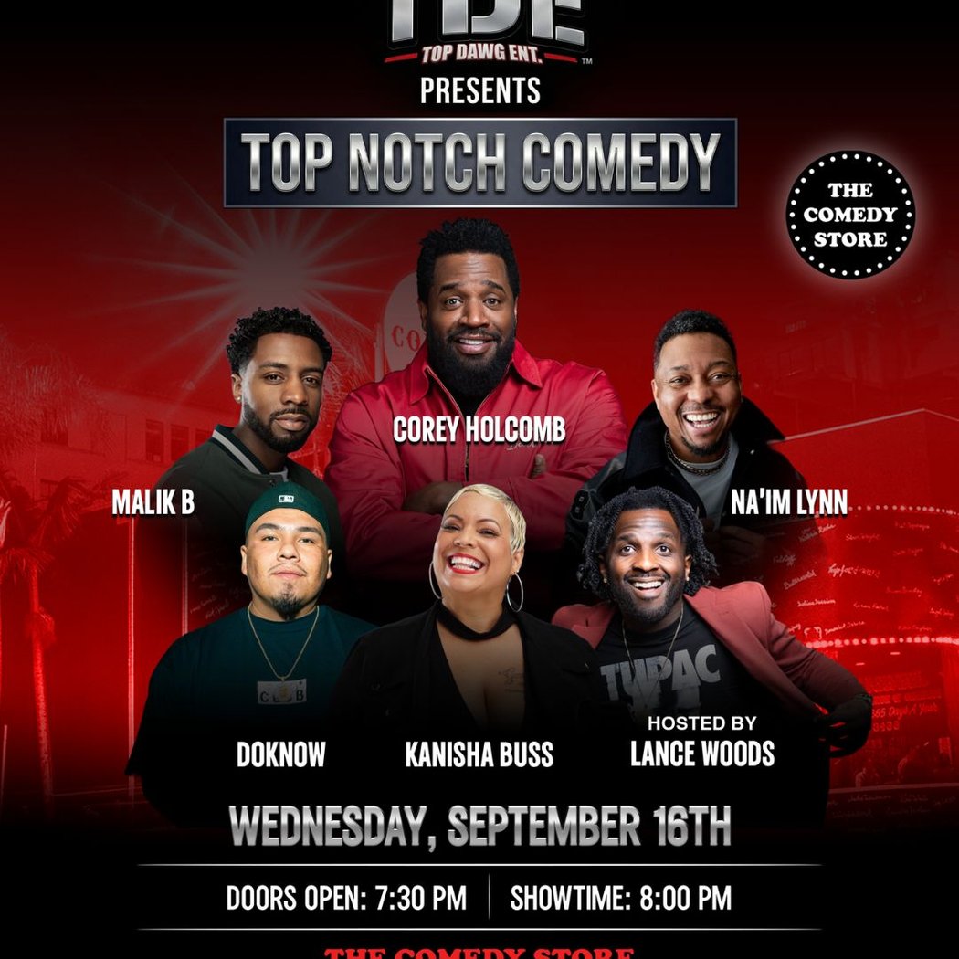 TDE Presents Top Notch Comedy