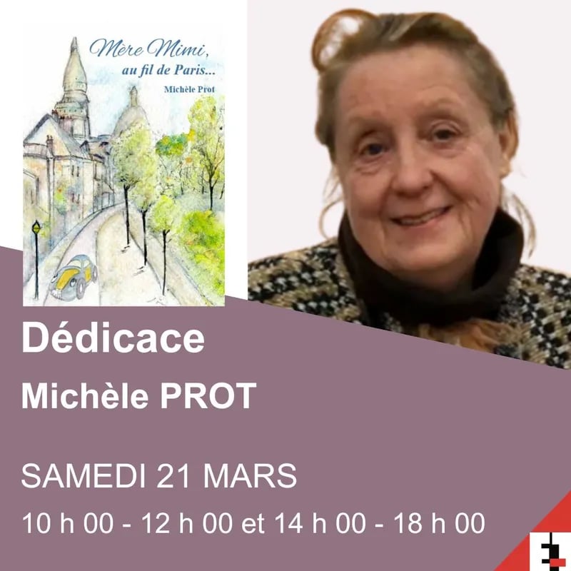 Dédicace "Conte" de Michèle Prot 1