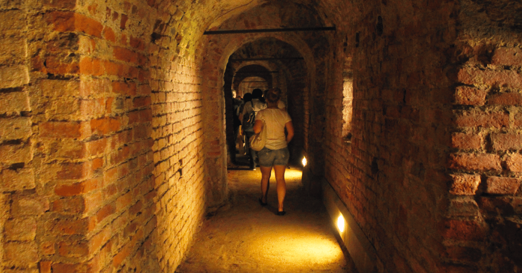 Tour nei sotterranei del Castello Sforzesco