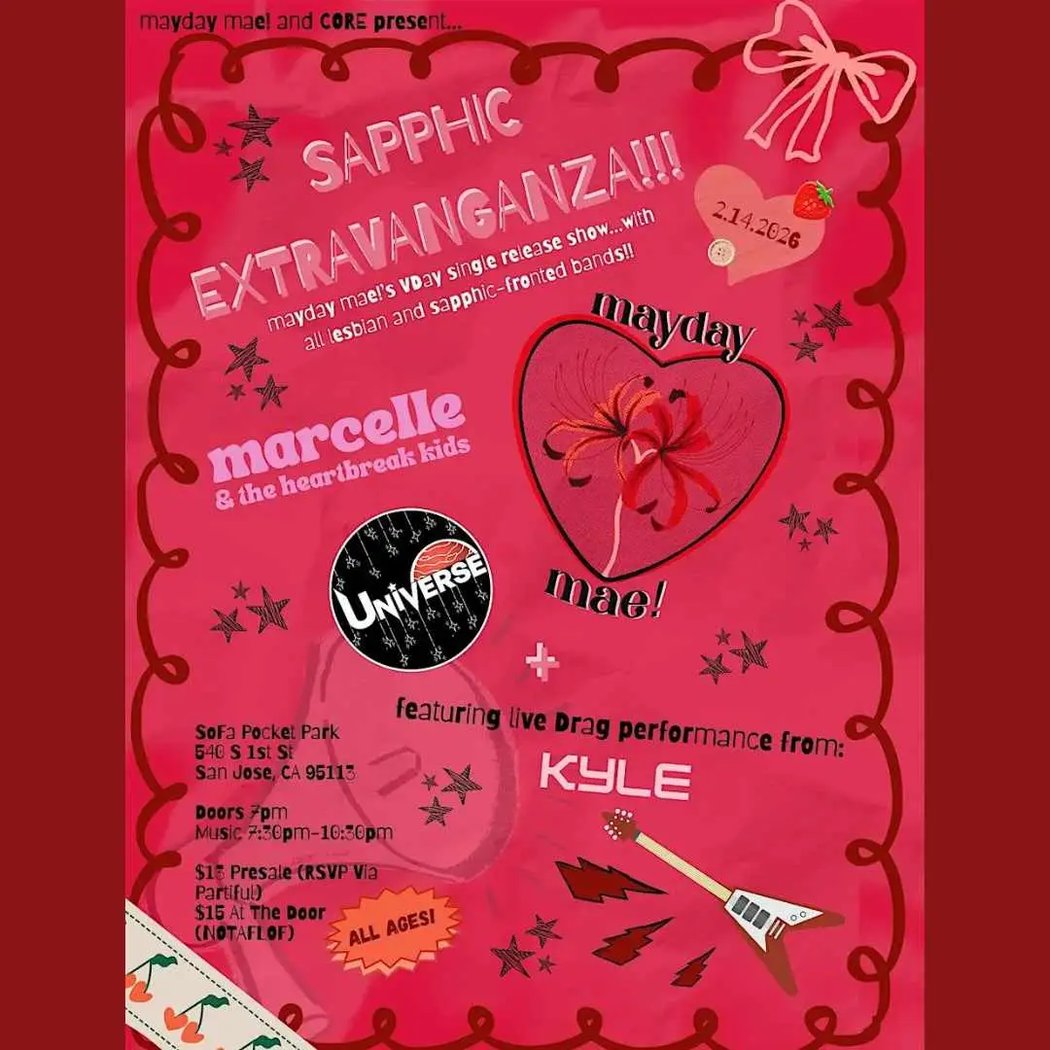Valentines Sapphic Extravaganza w/ Mayday Mae 1