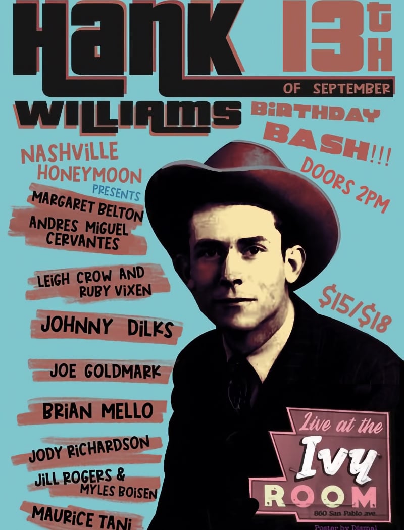 Hank Williams Birthday Bash!