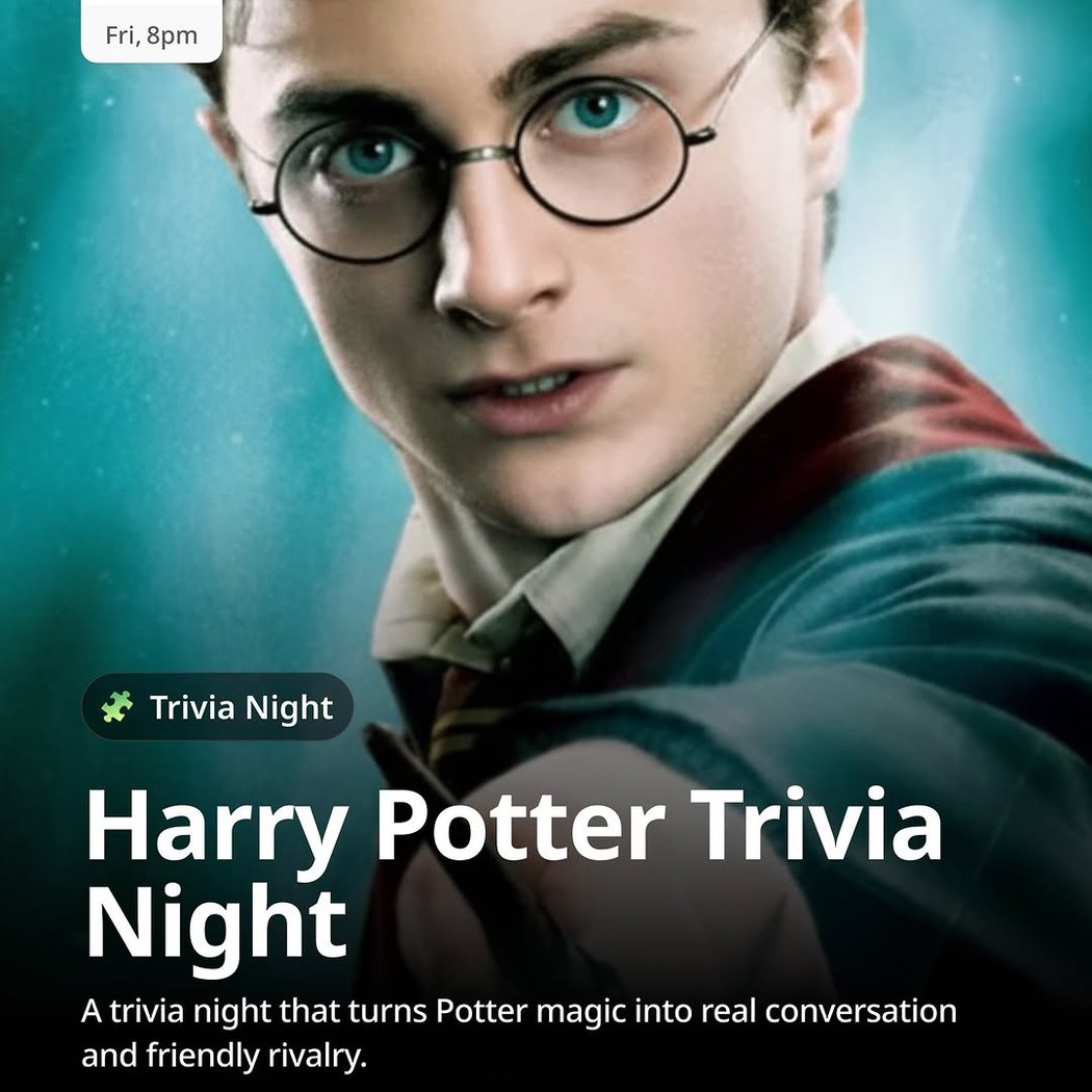 Harry Potter Trivia Night 1