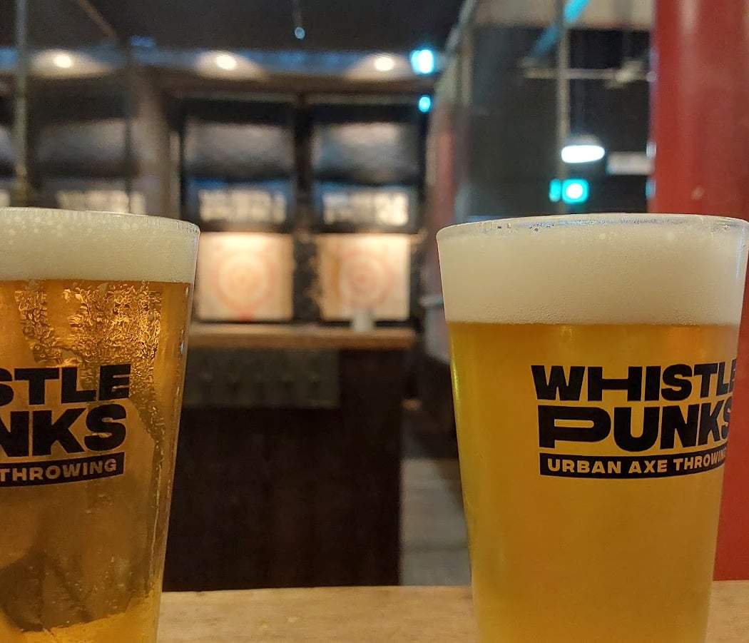 Whistle Punks Urban Axe Throwing Manchester 3