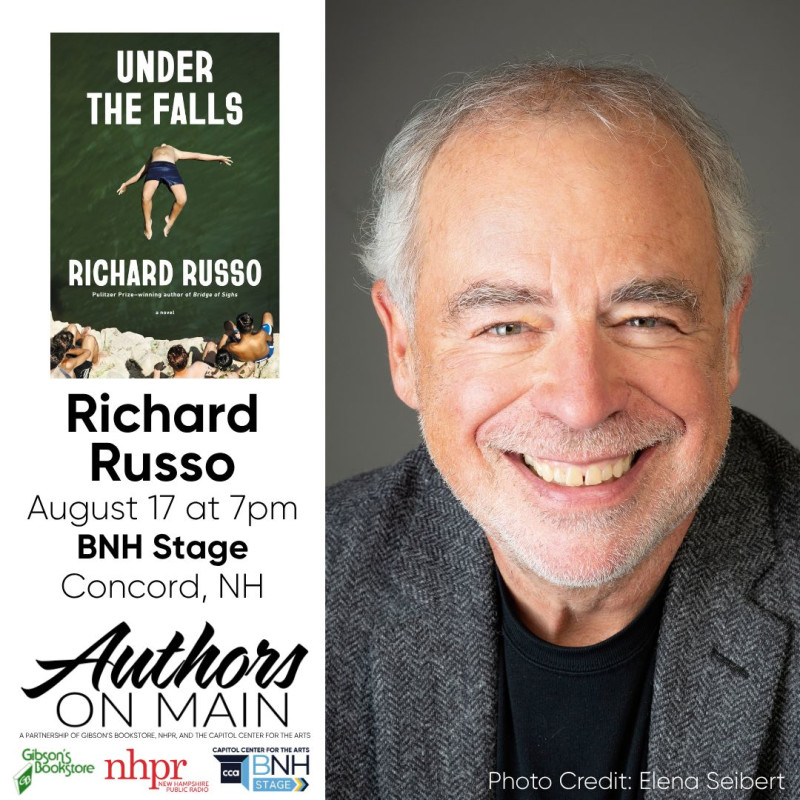 Authors on Main: Richard Russo 1