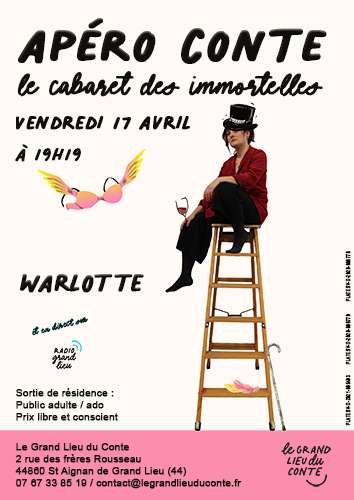 Apéro Conte sortie de résidence Warlotte 1