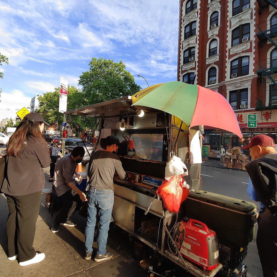 Young Xinjiang BBQ cart 3
