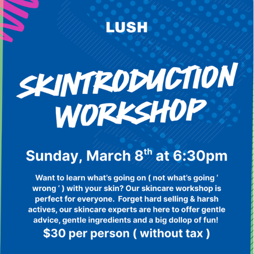 Skintroduction Workshop 1