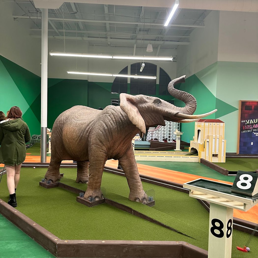 Glow Golf at Subpar Miniature Golf 2