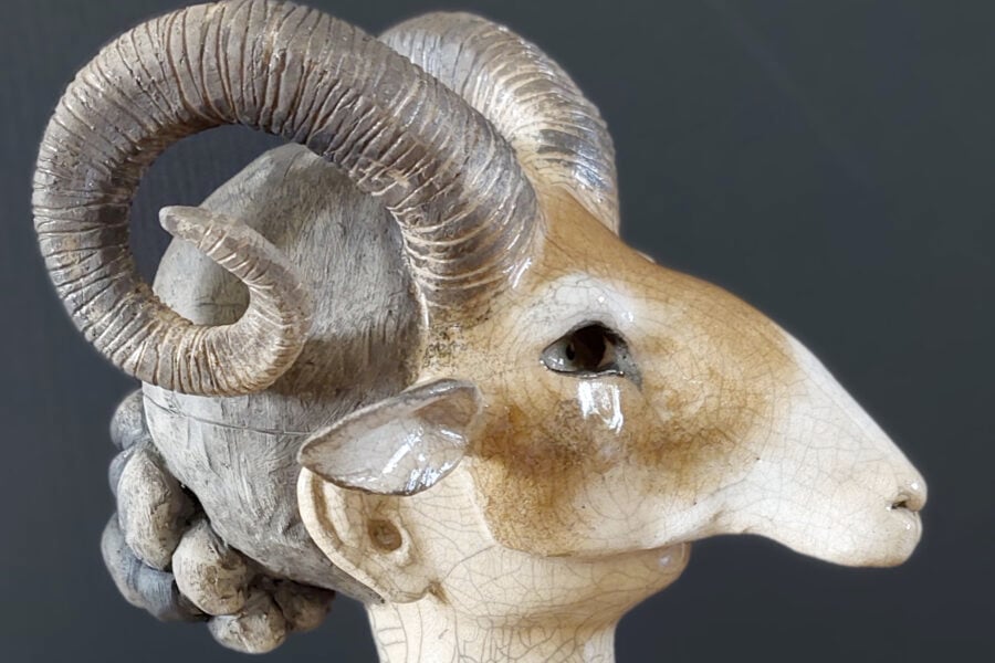 STAGE - sculpture [ raku ] 2
