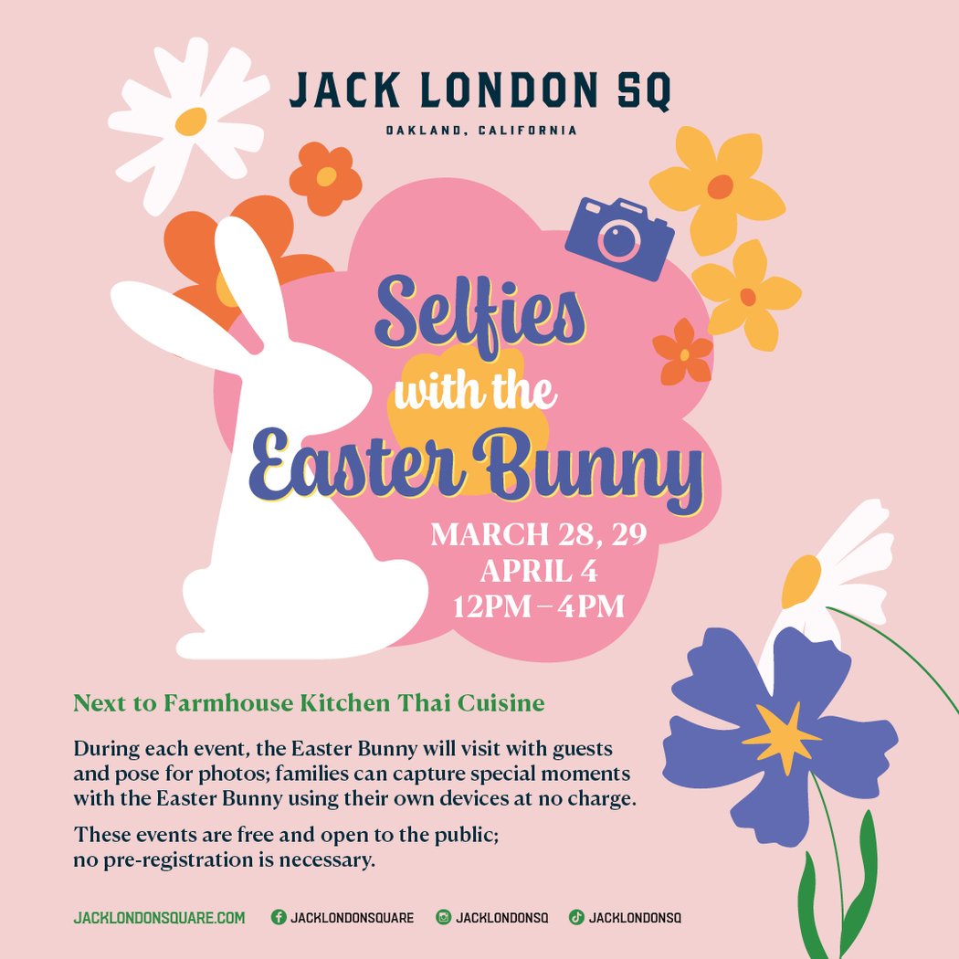 Selfies with the Easter Bunny 1