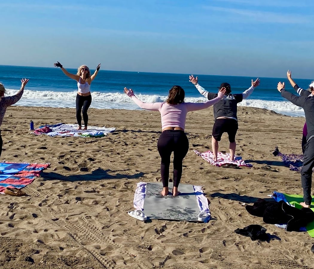 Beach Yoga Life