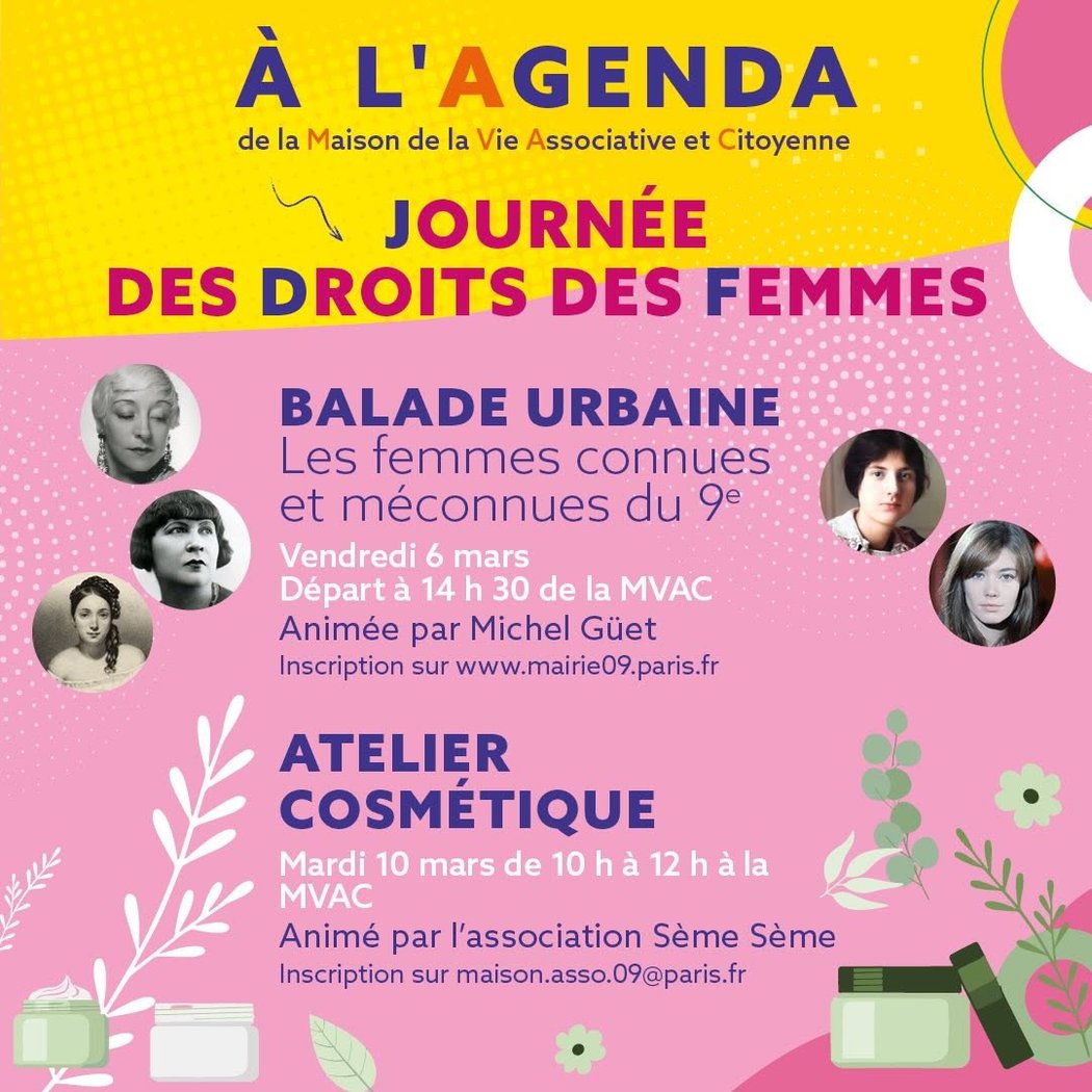 Balade Urbaine Les femmes connues et méconnues du 9e 1