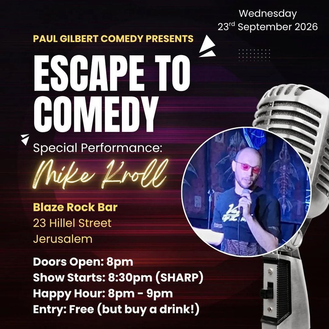 Escape to Comedy with Mike Kroll 1