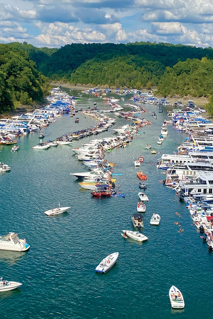 State Dock Labor Day Celebration on Lake Cumberland 1