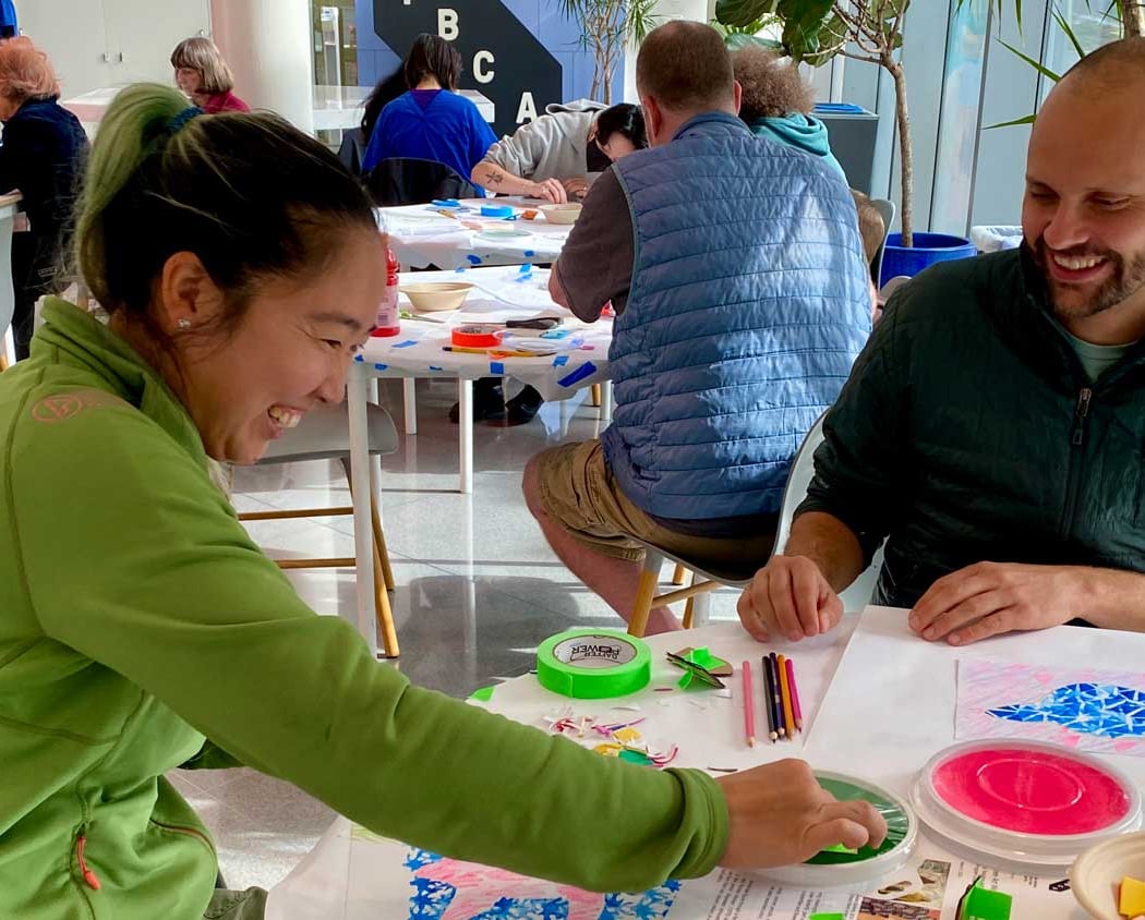 Free Art Workshop: Shape Stamps 1