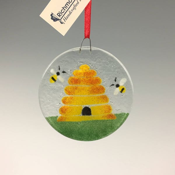 Family Fun Day: Glass Fused Bee Ornament 2