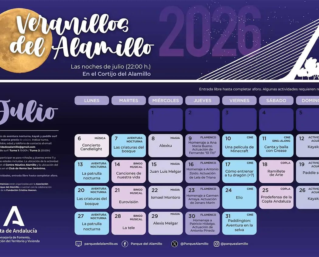 Los Veranillos del Alamillo 2026