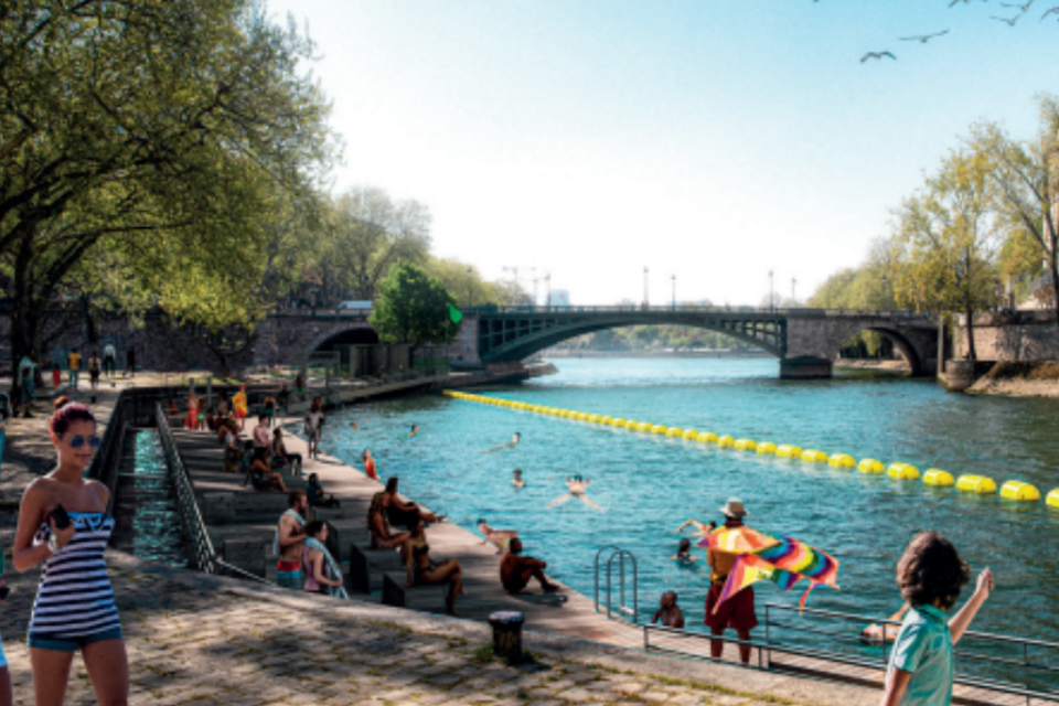 Baignade dans la Seine et la Marne