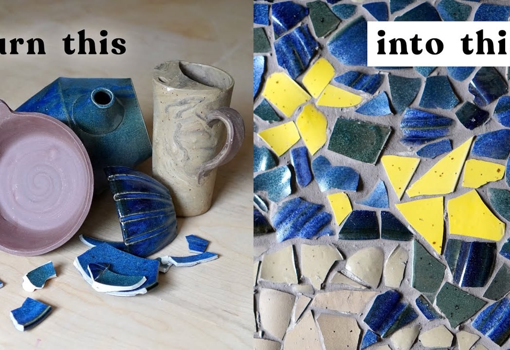 Upcycling Mosaik Workshop 2