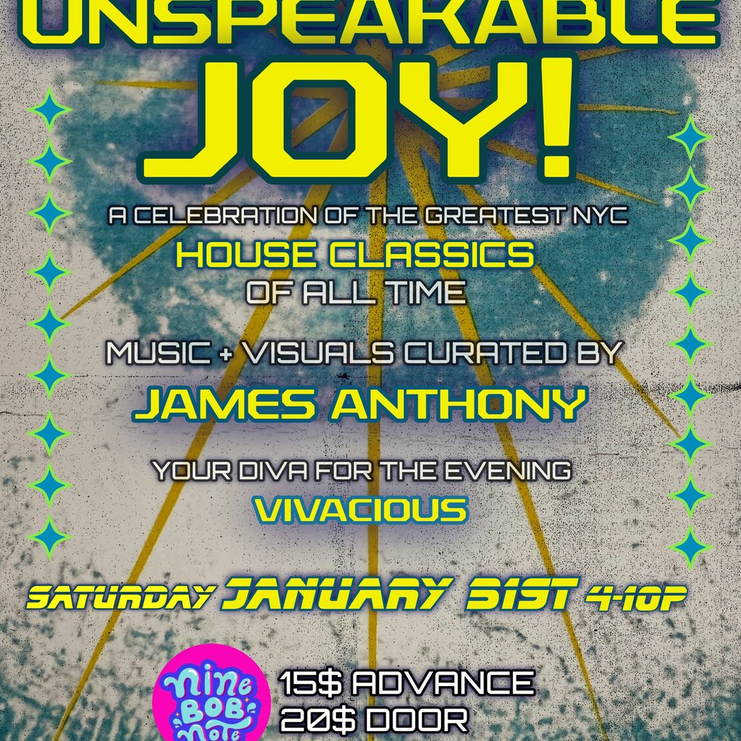 Unspeakable Joy! 1