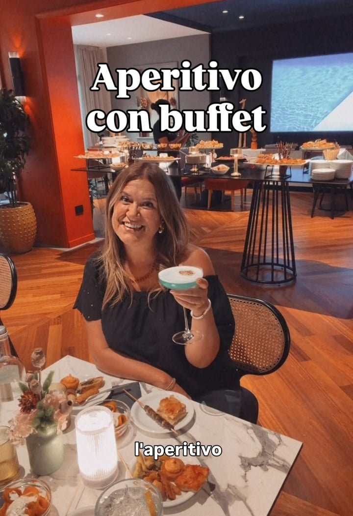 Aperitivo con buffet illimitato
