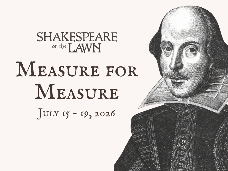 Shakespeare on the Lawn: Measure for Measure 1
