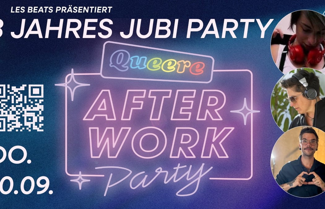 3 Jahre Les Beats - queere After Work Party