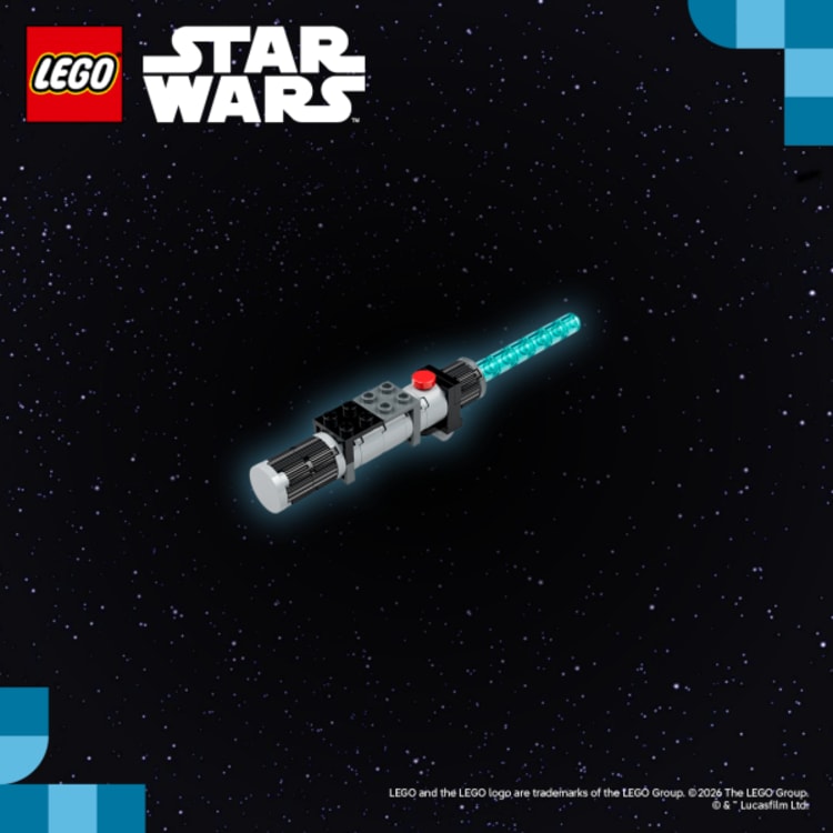 Build a LEGO® Star Wars™ Lightsaber™ 1