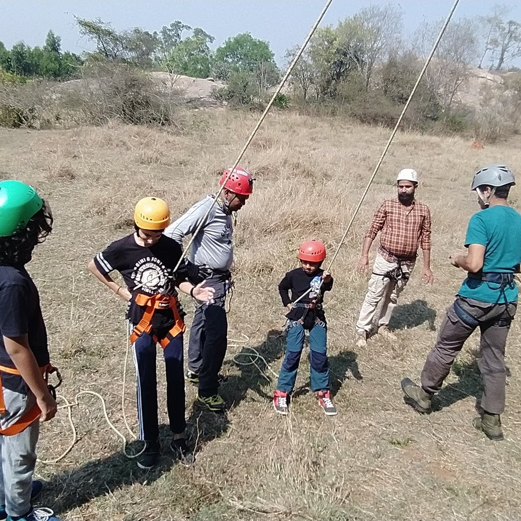 Rock Climbing Training - Bangalore Adventure School 2