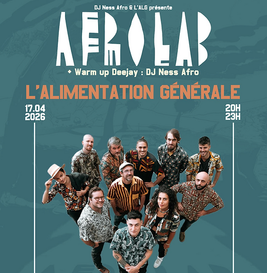 Afrolab Release Party + DJ Ness Afro 1